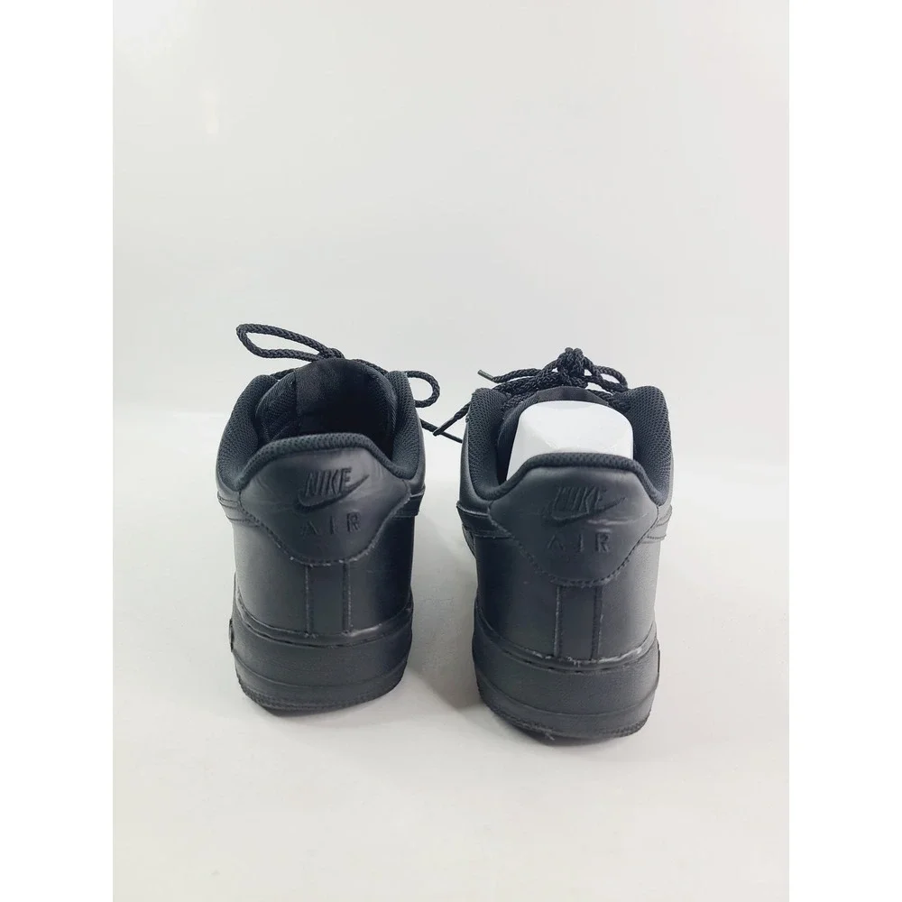 Nike‎ Air Leather / Rubber Casual Sneakers Men, Size 10.5, Black Color